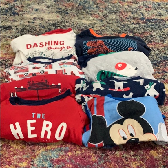 Childrens Place, Carter, Disney, Old Navy Other - Boys 4T Pajama Bundle of 8